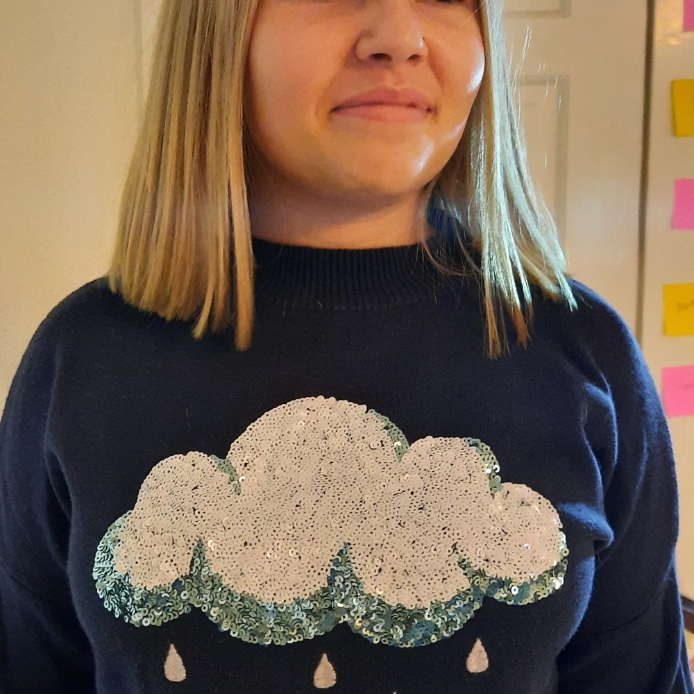 Divided Raincloud Sweater - Picture 6 of 8